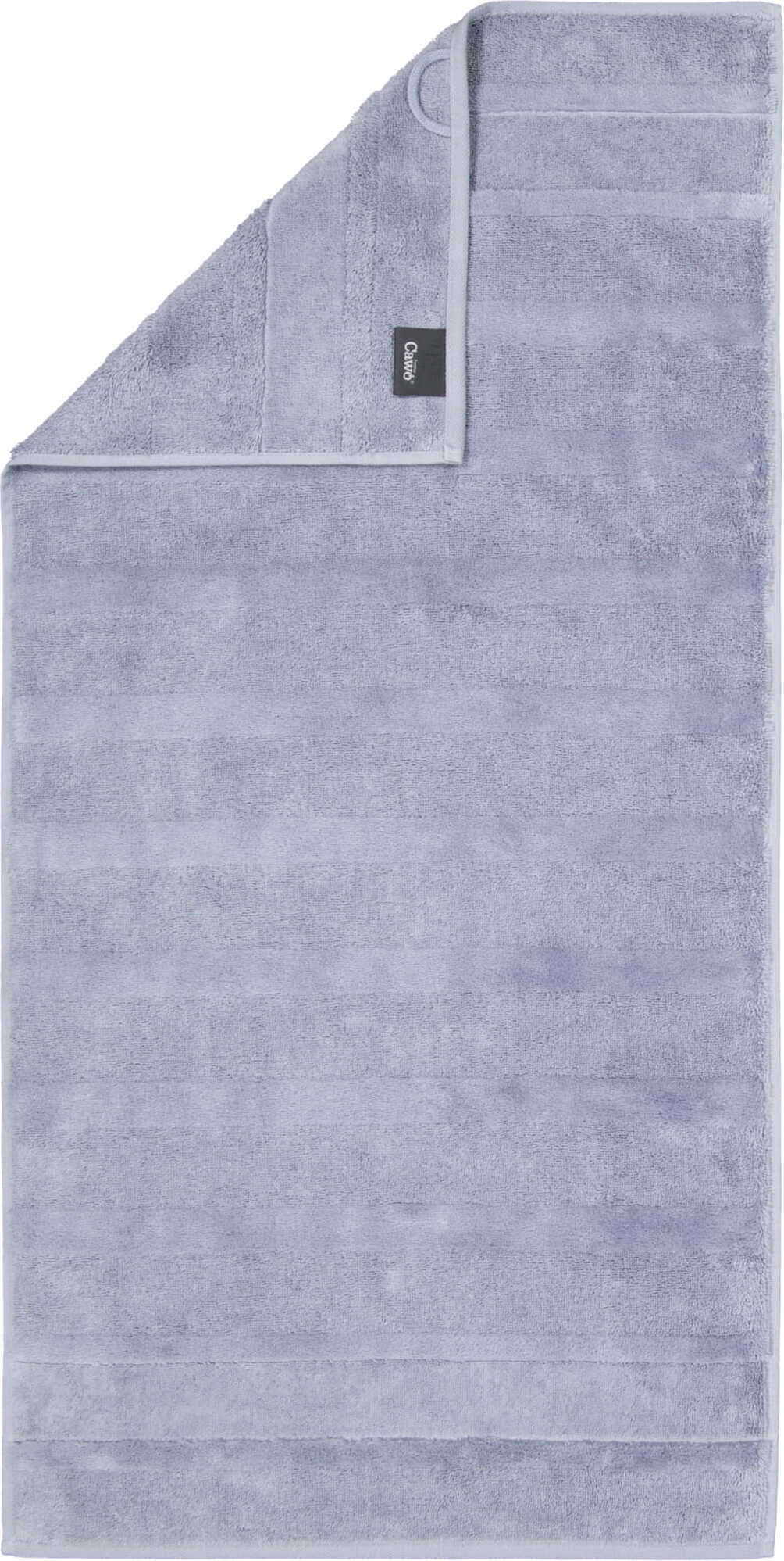 Noblesse II Handtuch 80 x 160 cm glatt rauchblau