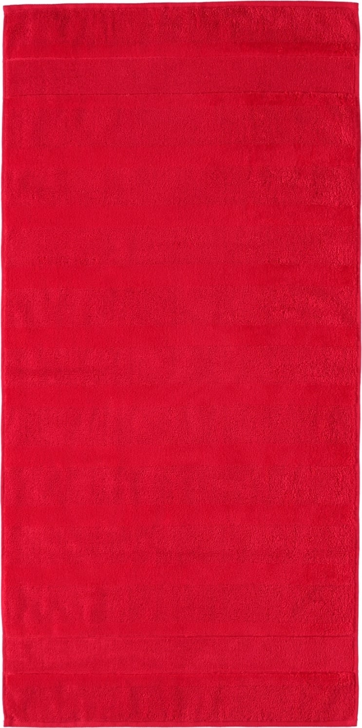 Noblesse II Handtuch 80 x 160 cm glatt rot