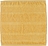 Noblesse II Ručnik glatki 30 x 30 cm svijetlonarančasti