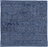 Noblesse II Serviette uni, 30 x 30 cm, bleu foncé