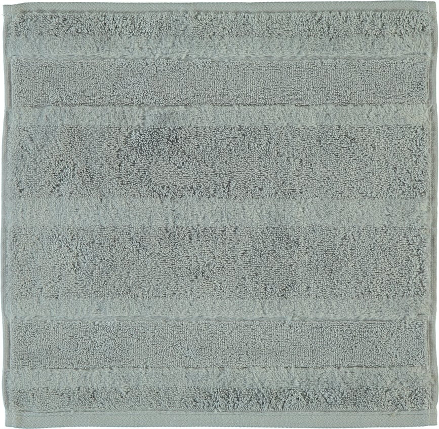 Noblesse II Serviette unie, 30 x 30 cm, platine