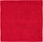 Noblesse II Serviette unie, 30 x 30 cm, rouge