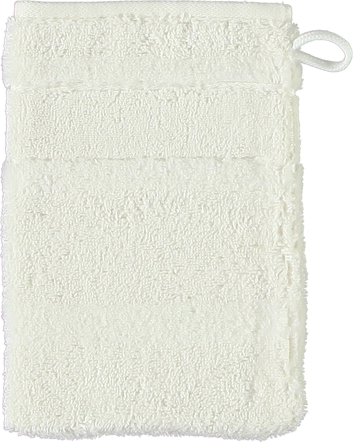 Noblesse II Washcloth glove 16 x 22 cm smooth natural
