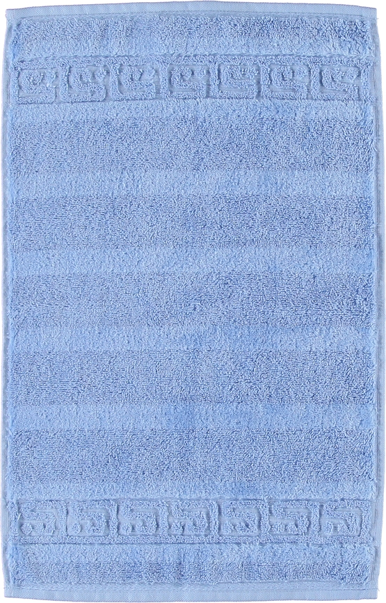 Noblesse Serviette 30 x 50 cm, bleue