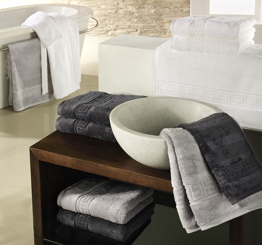 Noblesse Serviette 30 x 50 cm, anthracite