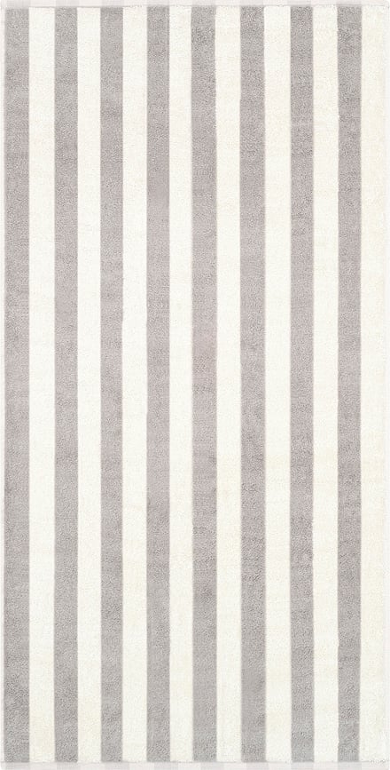 Πετσέτα Bold Streifen 50 x 100 cm, γκρι-λευκό