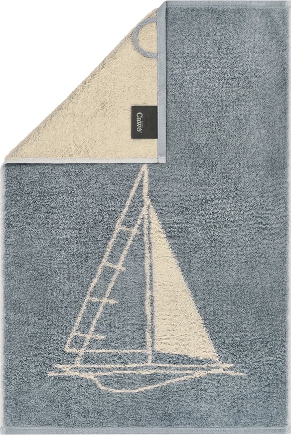 Πετσέτα Postcards Sailing Boat 30 x 50 cm, μπλε