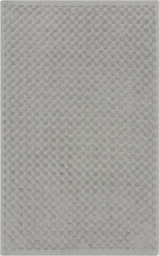 Πετσέτα Pure Elements Uni&Struktur 30 x 50 cm, γκρι