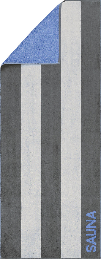 Πετσέτα σάουνας ριγέ, 80 x 200 εκ.