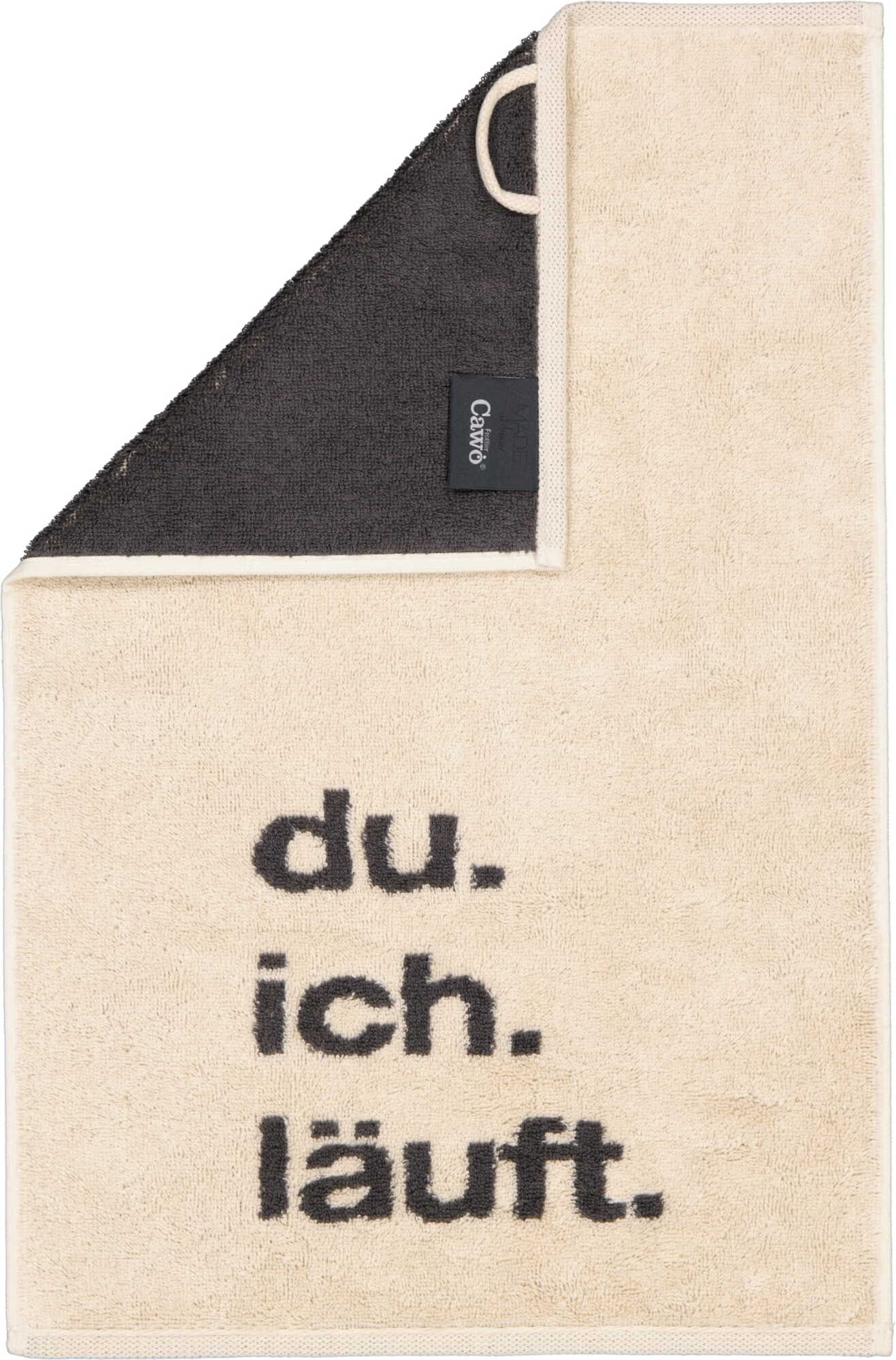 Postcards Handtuch Du.Ich.Läuft 30 x 50 cm, beige