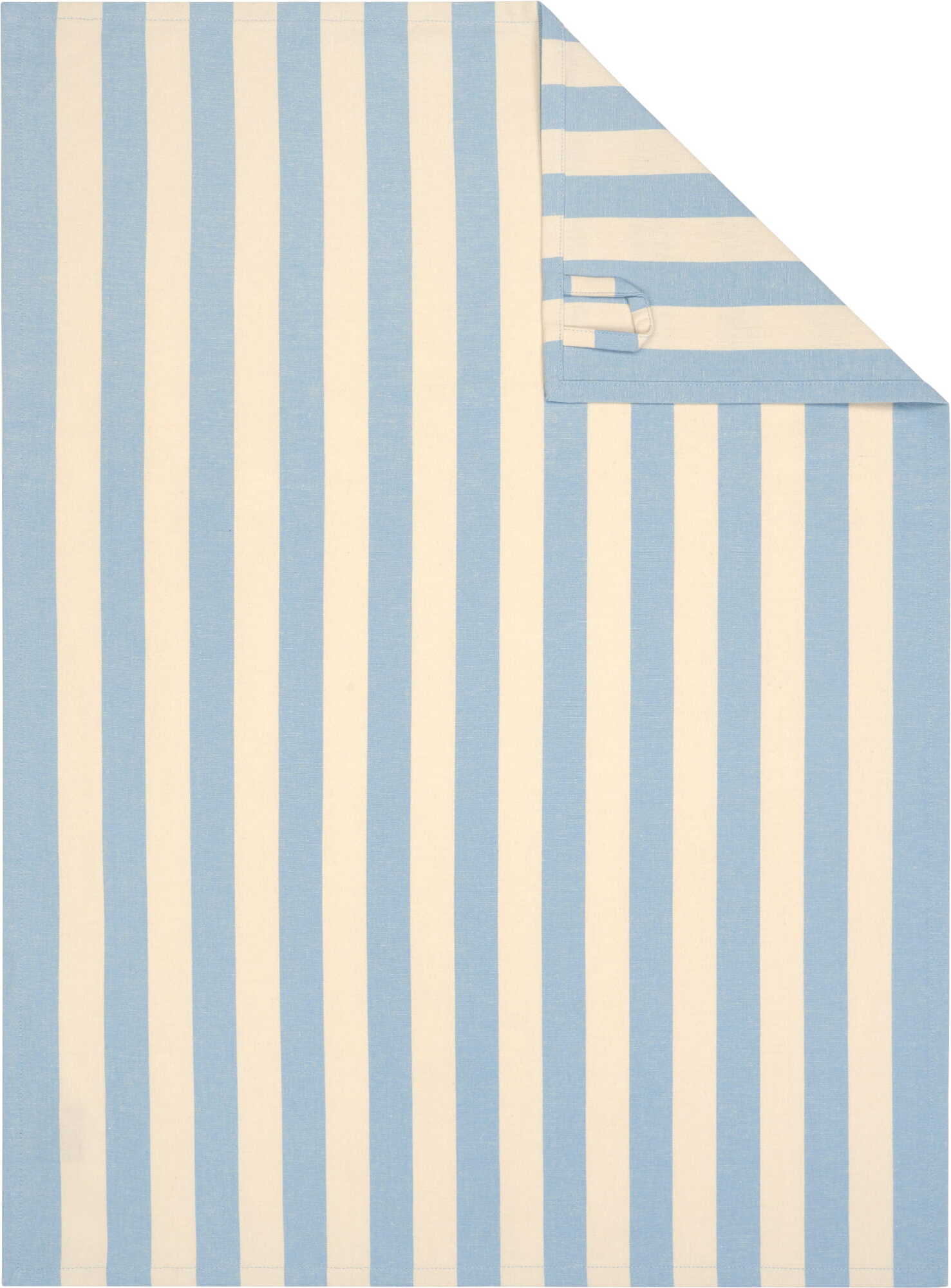 Prints & Stripes Geschirrtuch gestreift, blau-beige