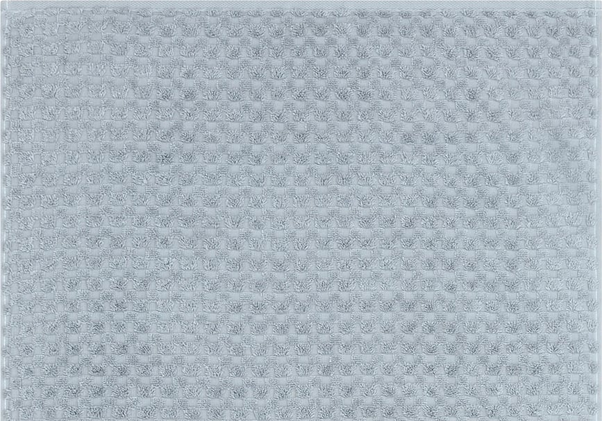 Pure Elements Uni&Struktur handduk 80 x 150 cm, vit-grå