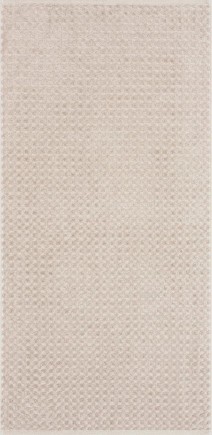 Pure Elements Uni&Struktur håndklæde 80 x 150 cm, beige