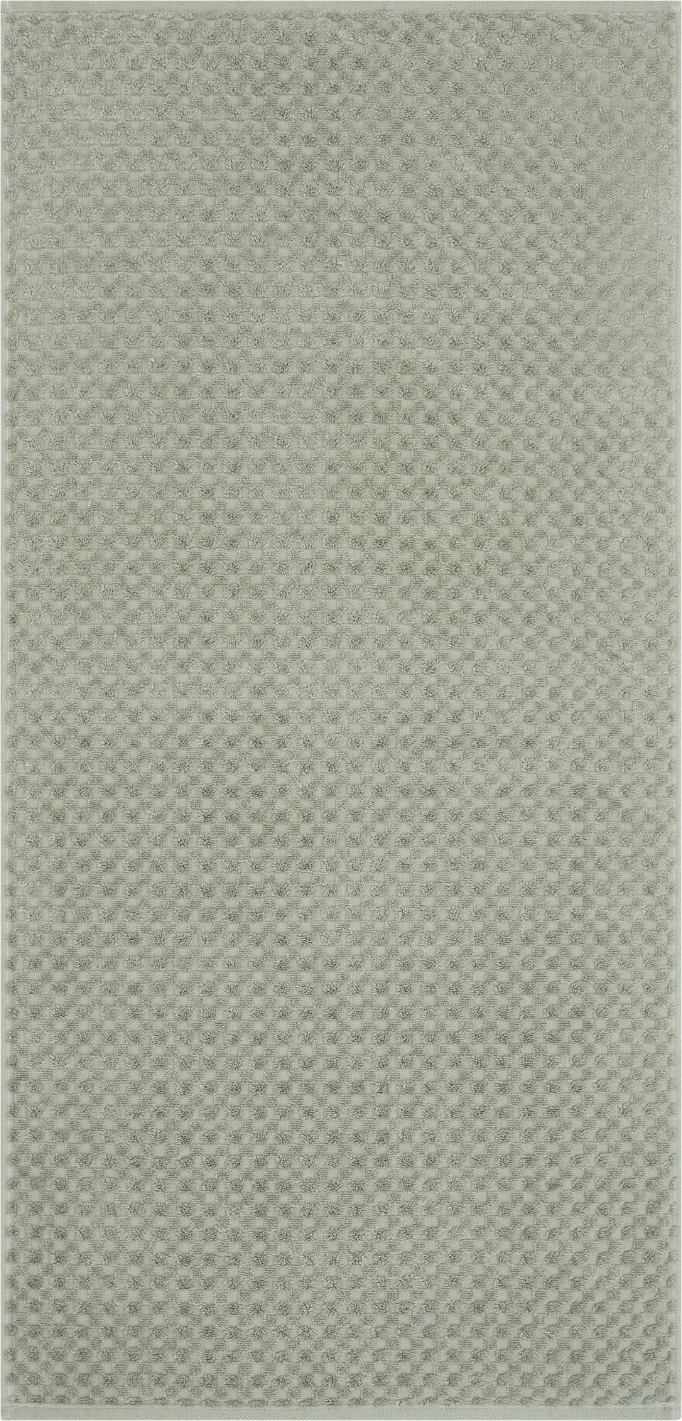 Pure Elements Uni&Struktur Handtuch 50 x 100 cm, Grasgrün