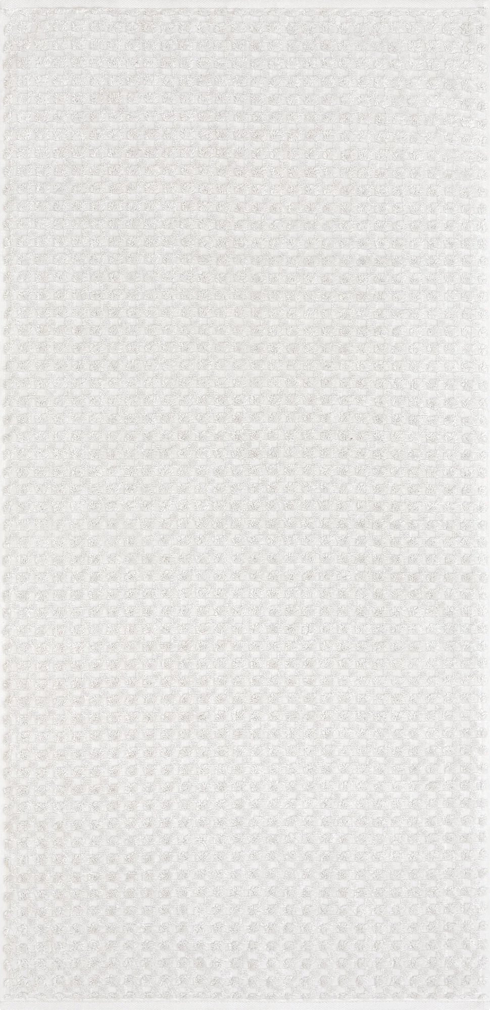 Pure Elements Uni&Struktur Handtuch 50 x 100 cm, weiß-grau