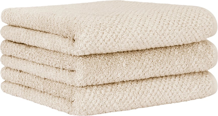 Pure Uni handduk 80 x 150 cm, vit