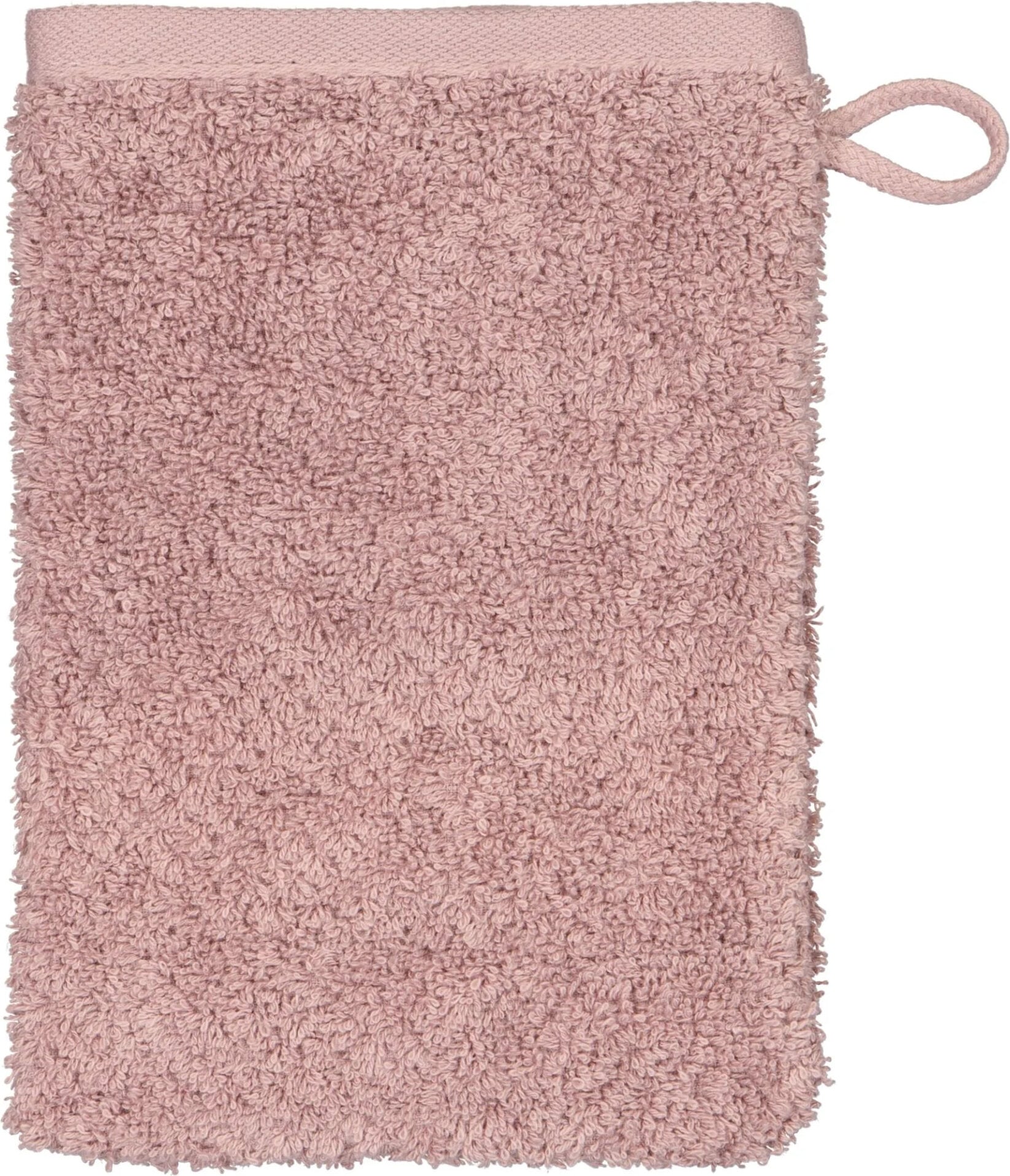 Pure Uni Waschhandschuh 16 x 22 cm, altrosa