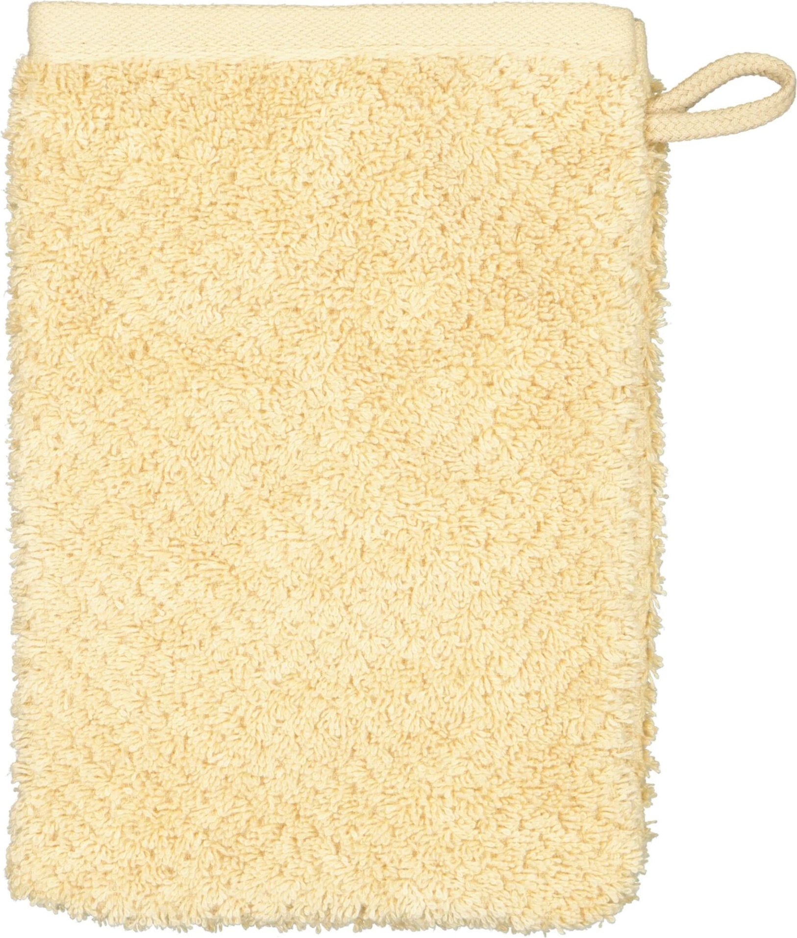 Pure Uni Waschhandschuh 16 x 22 cm, bernsteinfarben