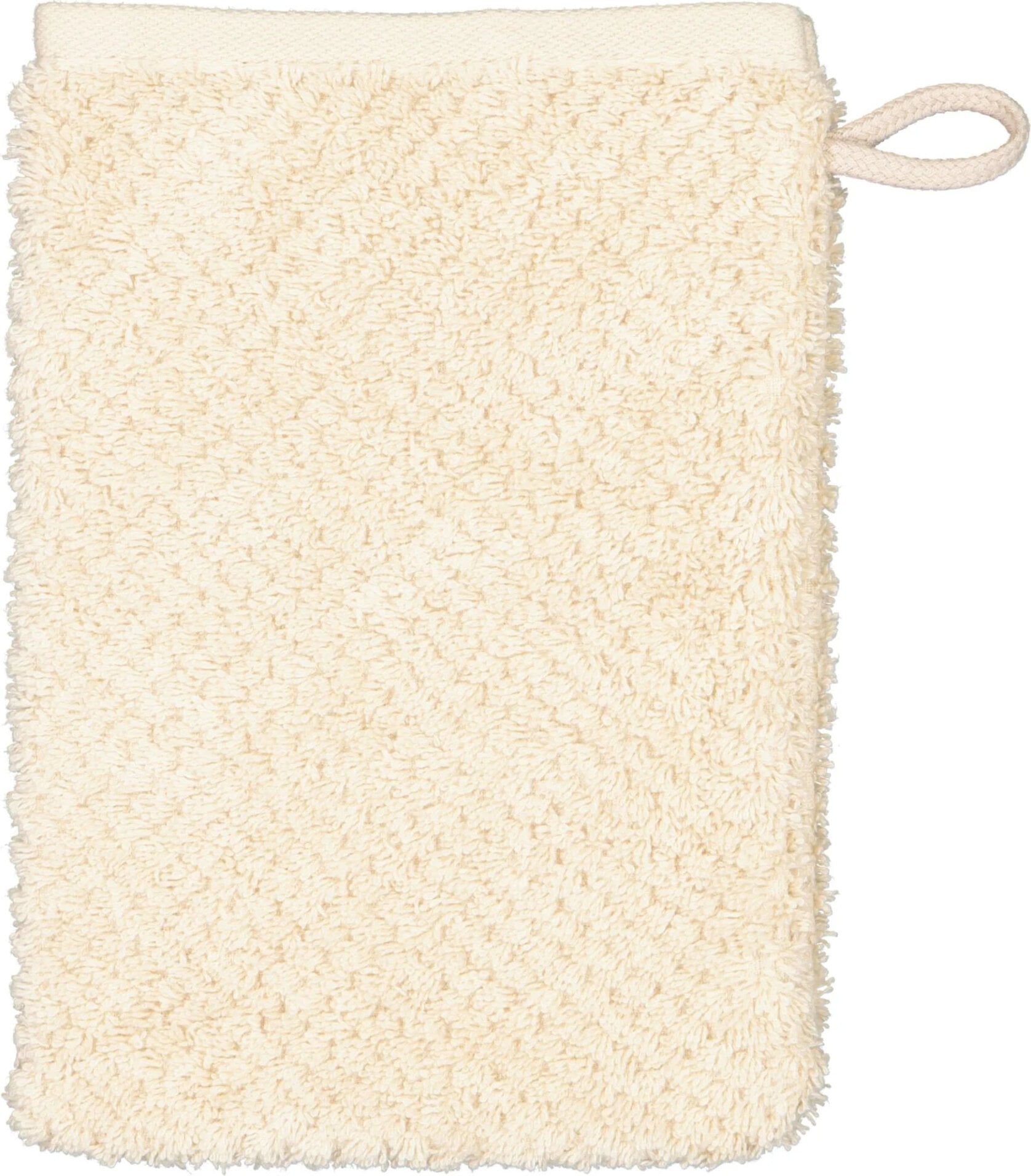Pure Uni Waschhandschuh 16 x 22 cm, hellbeige