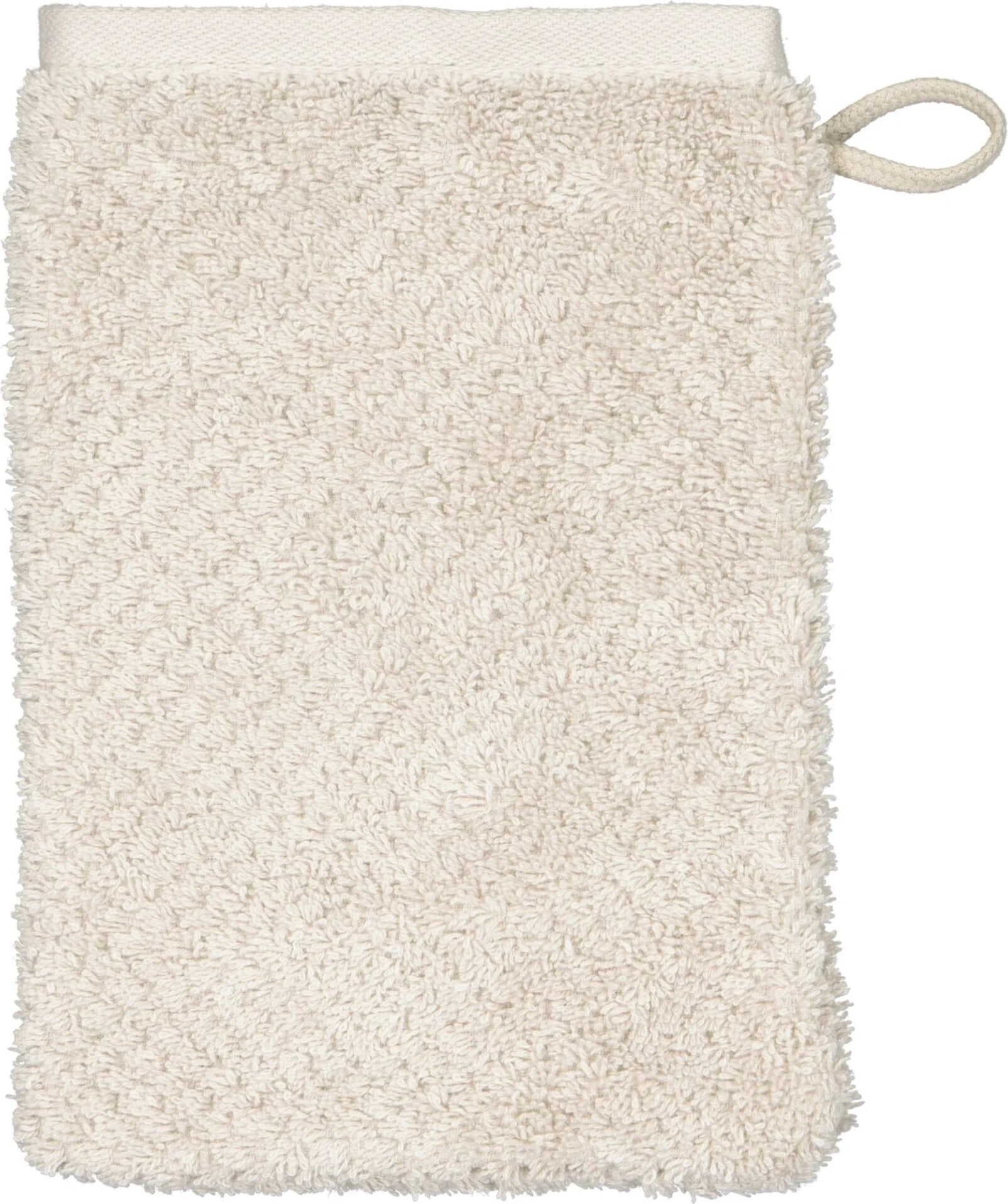 Pure Uni Waschhandschuh 16 x 22 cm, kreideweiß