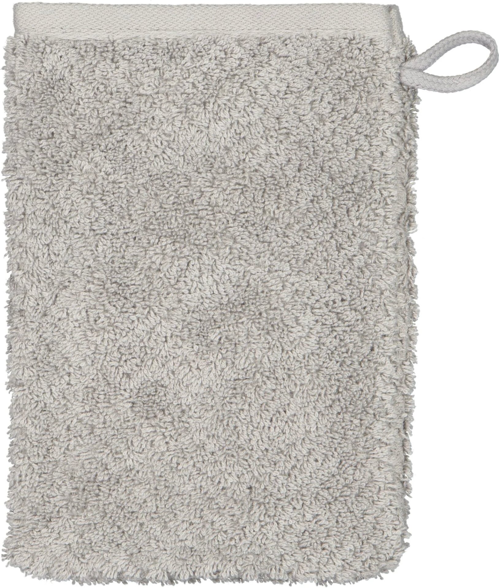 Pure Uni Waschhandschuh 16 x 22 cm, steingrau