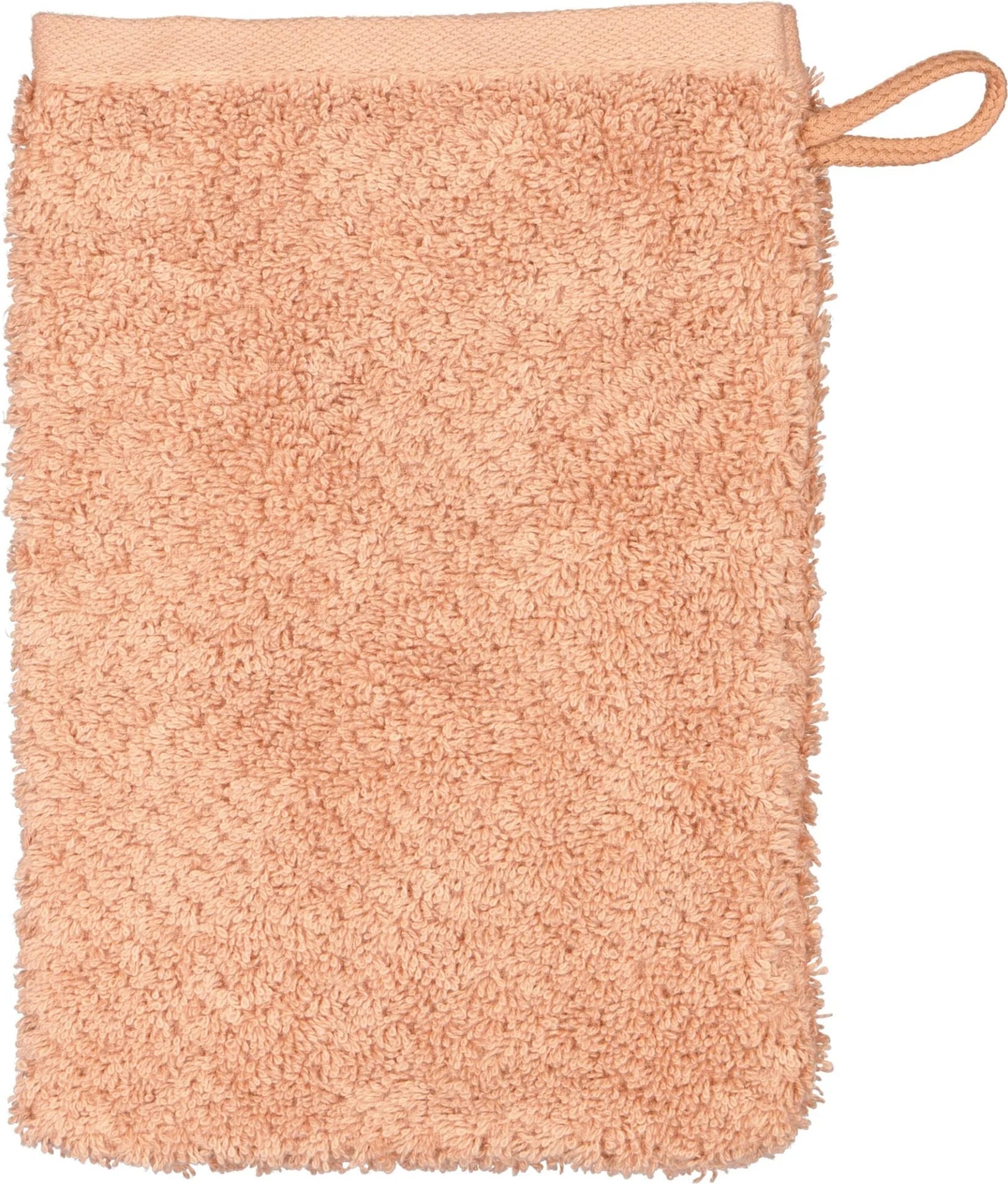 Pure Uni Waschhandschuh 16 x 22 cm, zimtfarben