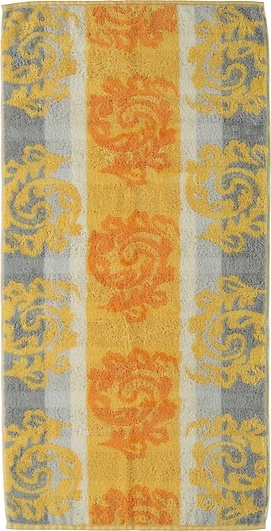 Ręcznik Cashmere żakard 50 x 100 cm jasnopomarańczowy