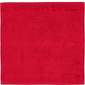 Ręcznik Noblesse II gładki 30 x 30 cm czerwony