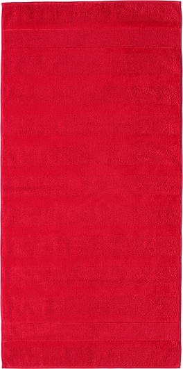 Ręcznik Noblesse II gładki 80 x 160 cm czerwony