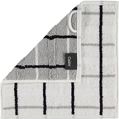 Ręcznik Square w romby 30 x 30 cm biały