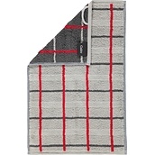 Ręcznik Square w romby 30 x 50 cm platynowy
