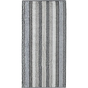 Ręcznik Unique w pasy 50 x 100 cm antracytowy