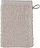 Rękawica kąpielowa Lifestyle Sport gładka 16 x 22 cm jasnobeżowa
