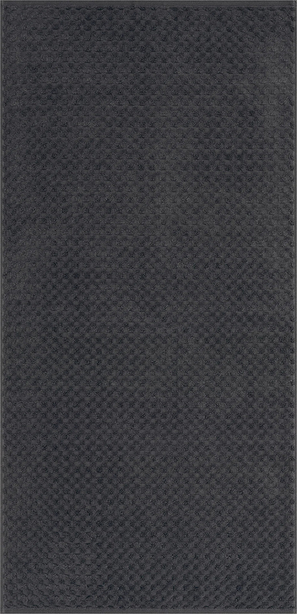 Рушник Pure Elements Uni&Struktur 80 x 150 см, чорний