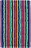 Рушник Stripes 30 x 50 см, кольоровий темний