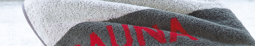 Serviette de Sauna à rayures, 80 x 200 cm, graphite et turquoise