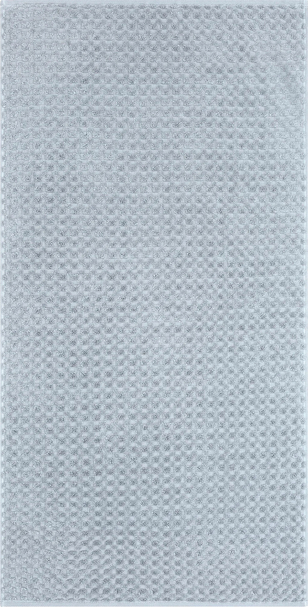 Serviette Pure Elements Uni&Struktur 50 x 100 cm, bleu