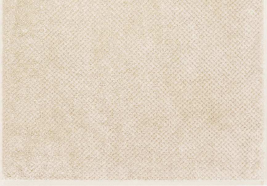 Serviette Pure Uni 80 x 150 cm, blanc-gris