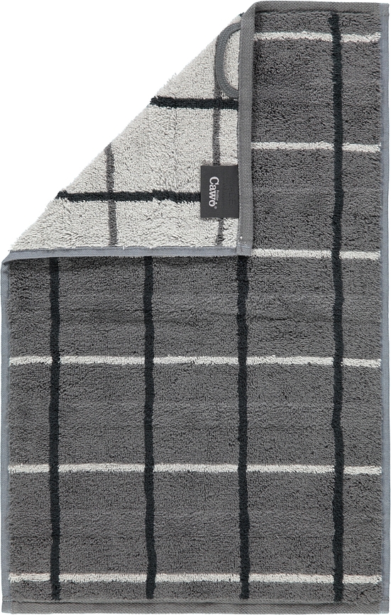 Square Serviette à motif losanges, 30 x 50 cm