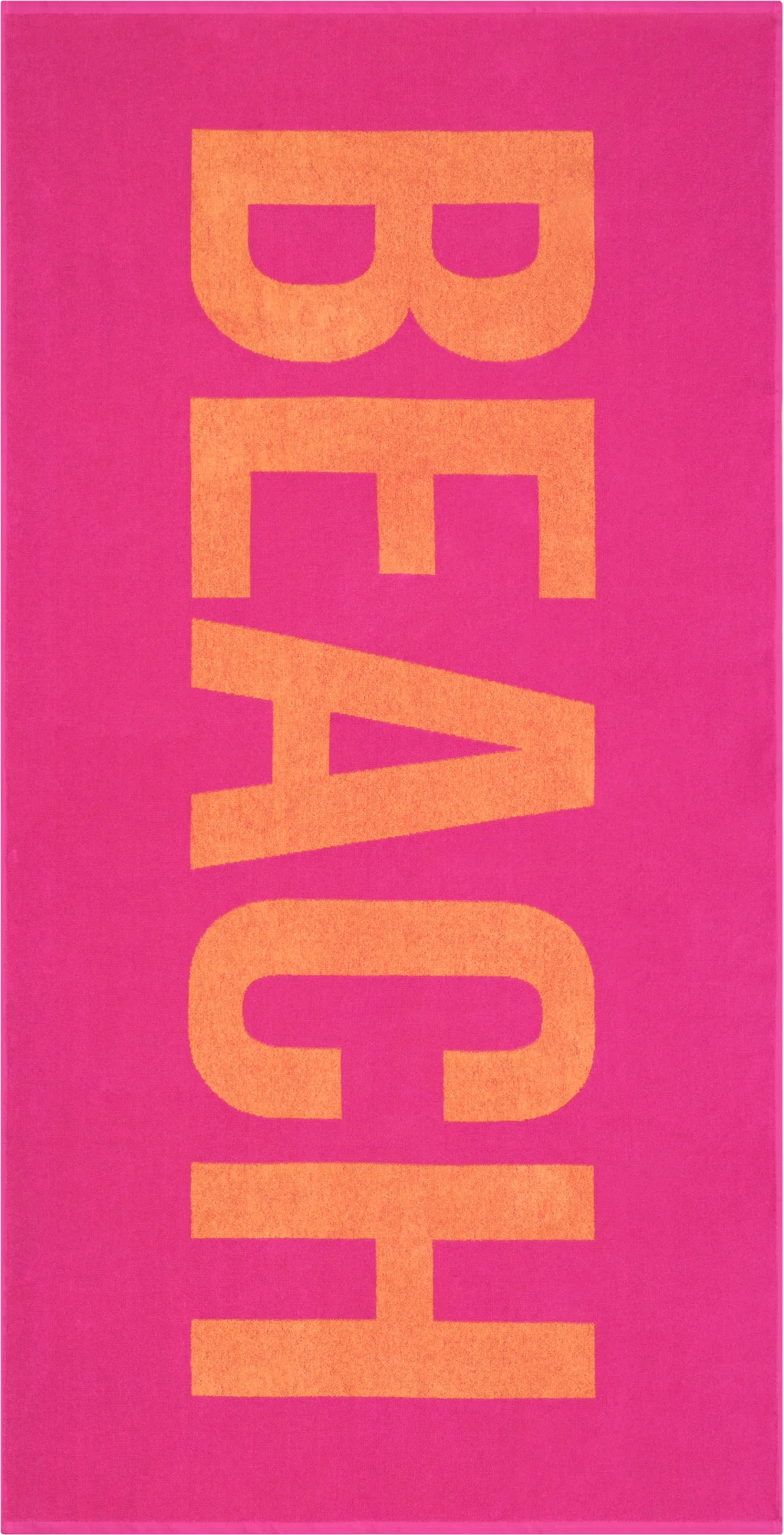 Strandtuch Beach Beach 90 x 180 cm, rosa