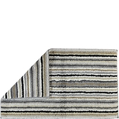 Stripes Badezimmer-Teppich 60 x 100 cm grau