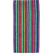 Stripes Handtuch 50 x 100 cm bunt dunkel
