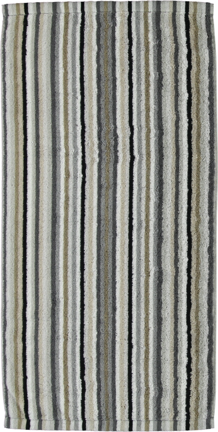 Stripes Handtuch 70 x 140 cm erdfarben