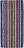 Stripes Towel 50 x 100 cm coloured dark