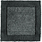 Tappetino da bagno Two-Tone 60 x 60 cm grigio scuro