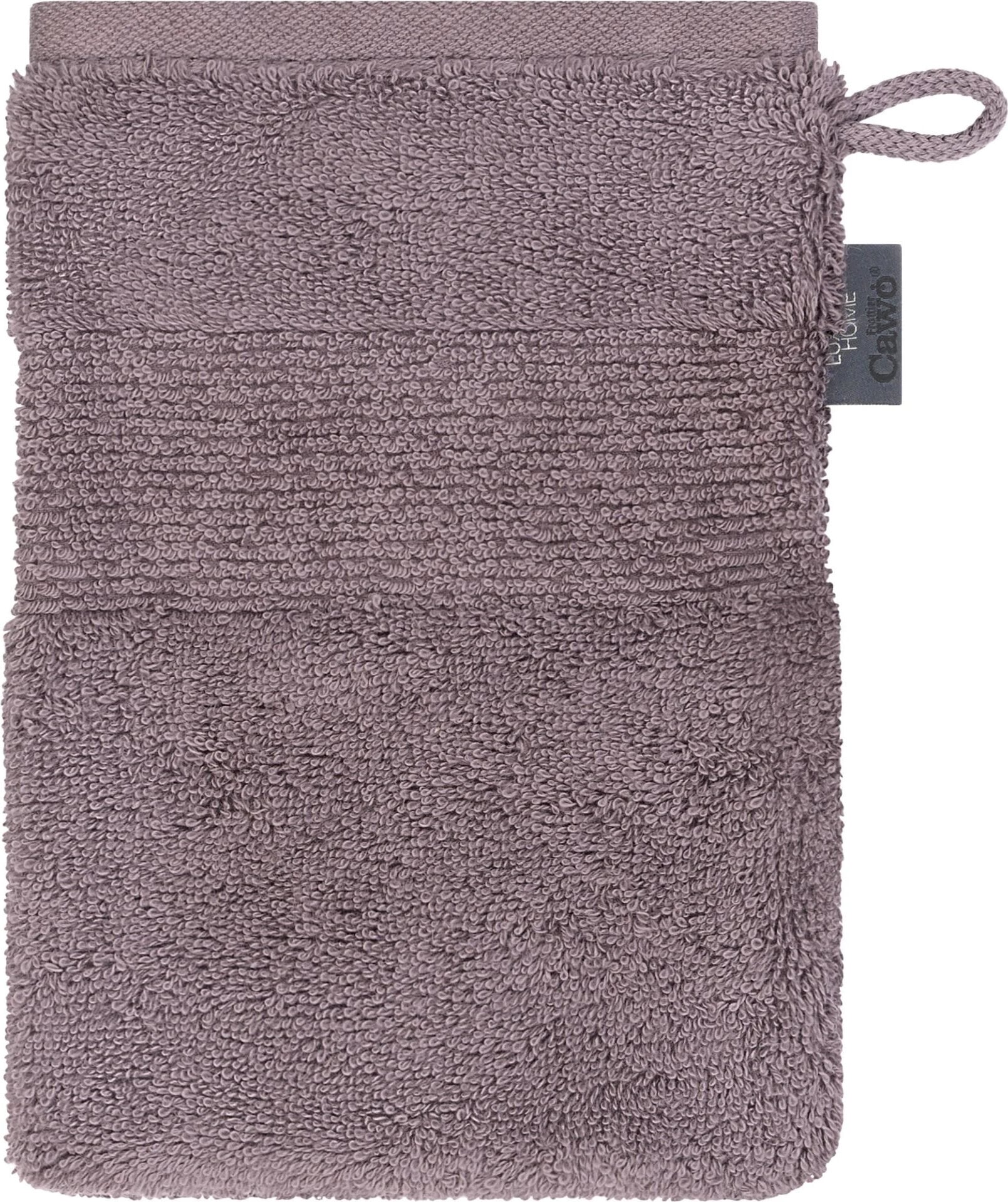 The Luxury Waschhandschuh 16 x 22 cm, feigenfarben