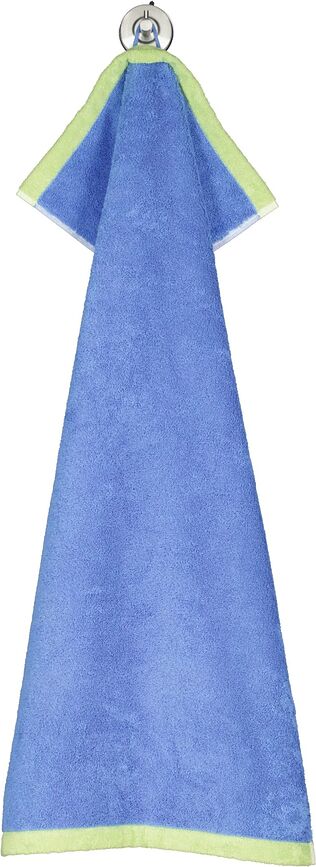 Toalla Lifestyle Splash, 50 x 100 cm, turquesa y amarillo