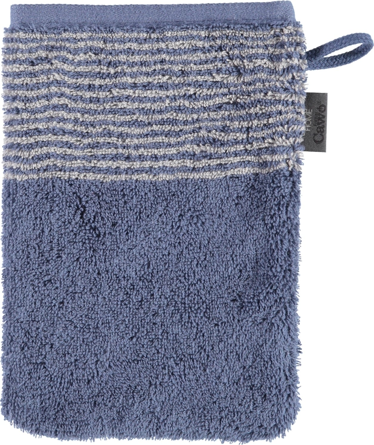 Two-Tone Badehandschuh 16 x 22 cm dunkelblau