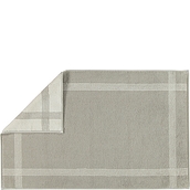 Two-Tone Badezimmer-Teppich 50 x 80 cm sandfarbig