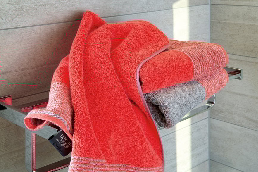 Two-Tone Ručnik 50 x 100 cm tamnosivi